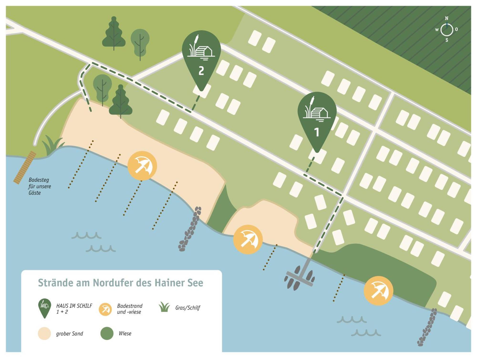 Haus Im Schilf 2 - Ferienwohnungen Am Hainer See Bei Leipzig Neukieritzsch Extérieur photo