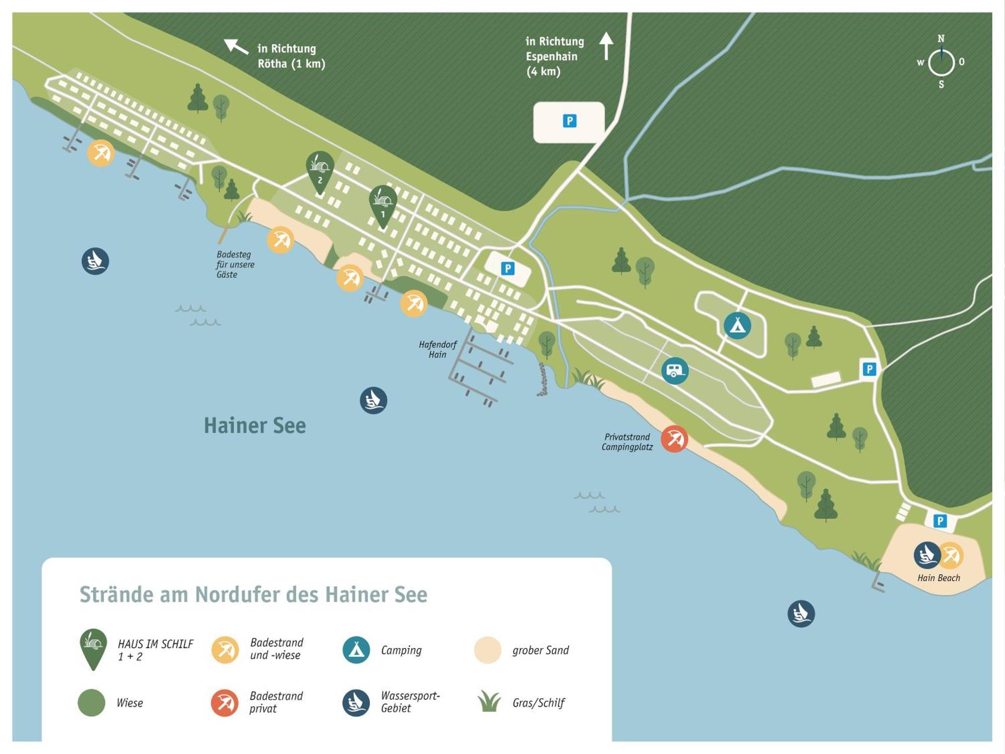 Haus Im Schilf 2 - Ferienwohnungen Am Hainer See Bei Leipzig Neukieritzsch Extérieur photo